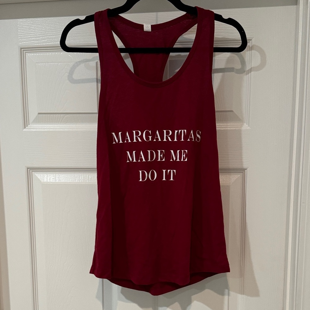 Deep Red/Maroon Racerback Tank